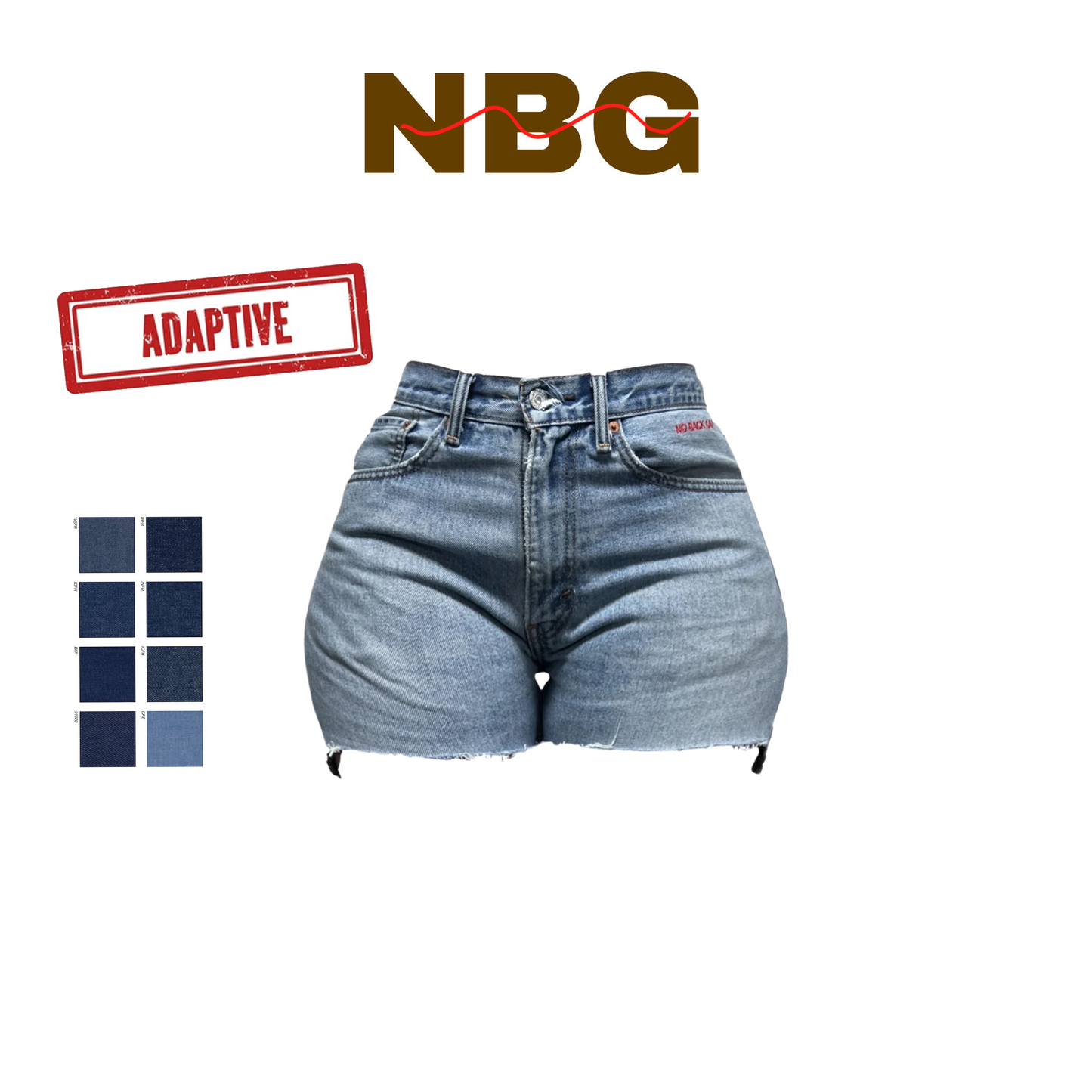 NBG Denim Short (Adaptive)